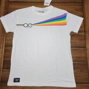 Queer Eye White Prism Unisex Tee - Size Small NWT